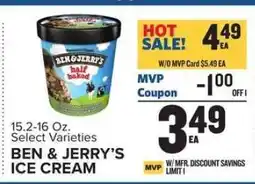 Food Lion Ben & Jerry's Ice Cream offer