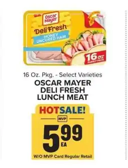 Food Lion Oscar Mayer Deli Fresh Lunch Meat offer