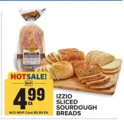 Food Lion Izzio Sliced Sourdough Breads offer