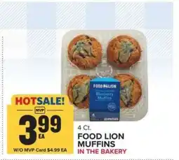 Food Lion FOOD LION MUFFINS offer