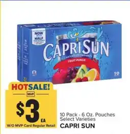 Food Lion Capri Sun offer