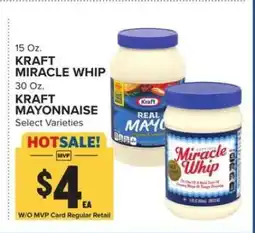 Food Lion Kraft Miracle Whip / Kraft Mayonnaise offer