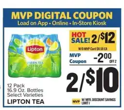 Food Lion Lipton Tea offer