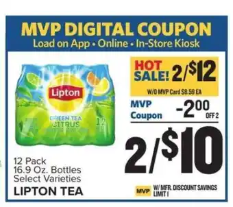 Food Lion Lipton Tea offer