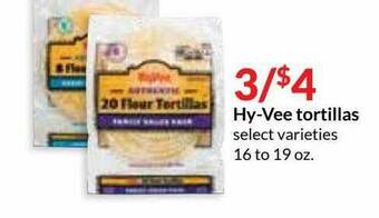 Hy-Vee Hy-Vee Tortillas offer