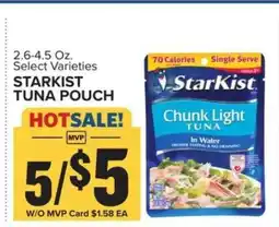 Food Lion Starkist Tuna Pouch offer