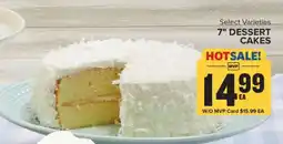 Food Lion 7 Dessert Cakes offer