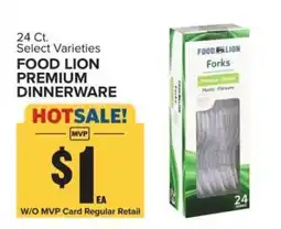 Food Lion Food Lion Premium Dinnerware offer