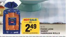 Food Lion Food Lion Sweet Hawaiian Rolls offer