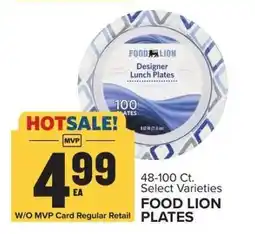 Food Lion FOOD LION PLATES offer