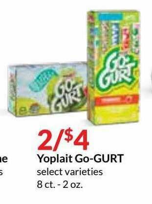 Hy-Vee Yoplait Go-gurt offer
