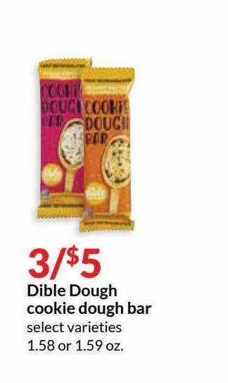 Hy-Vee Dible Dough Cookie Dough Bar offer