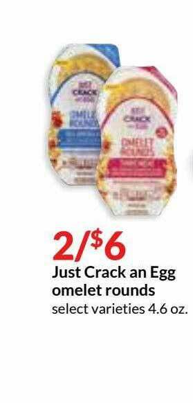 Hy-Vee Just Crack An Egg Omelet Rounds offer