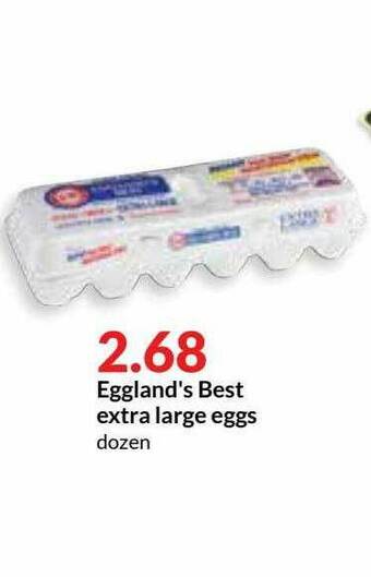 Hy-Vee Eggland's Best Extra Large Eggs offer