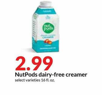 Hy-Vee NutPods Dairy-free Creamer offer