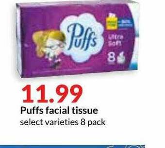 Hy-Vee Puffs Facial Tissue offer