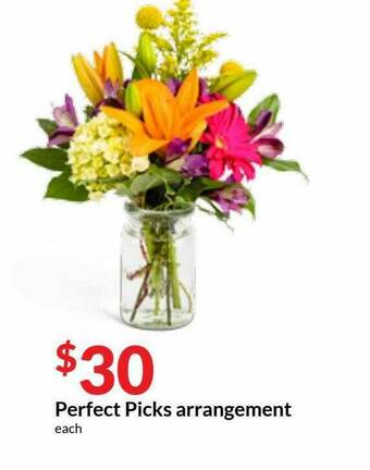 Hy-Vee Perfect Picks Arrangement offer