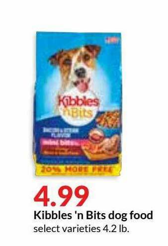Hy-Vee Kibbles 'n Bits Dog Food offer