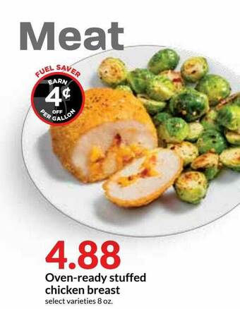 Hy-Vee Oven-ready Stuffed Chicken Breast offer