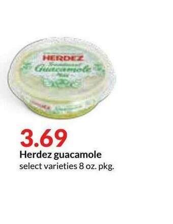 Hy-Vee Herdez Guacamole offer
