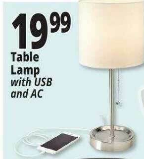 Ocean State Job Lot Table Lamp offer