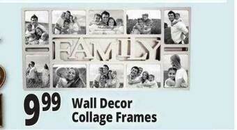 Ocean State Job Lot Wall Decor Collage Frames offer