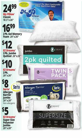 Ocean State Job Lot My Pillow offer