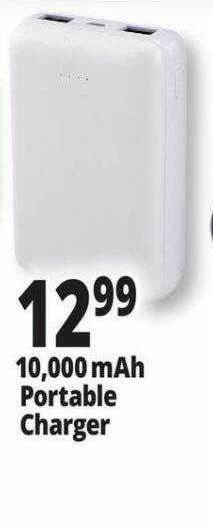 Ocean State Job Lot 10,000 MAh Portable Charger offer
