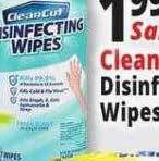 Ocean State Job Lot Clean Cut Disinfecting Wipes offer