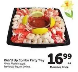Safeway Kick'd Up Combo Party Tray offer