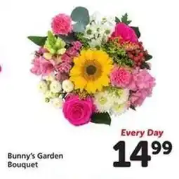 Safeway Bunny's Garden Bouquet offer