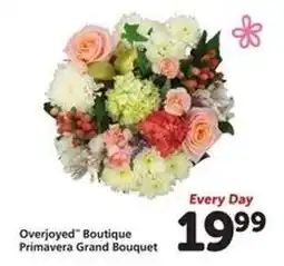 Safeway Overjoyed Boutique Primavera Grand Bouquet offer