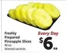 Safeway Freshly Prepared Pineapple Slices offer
