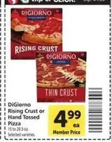 Safeway DiGiorno Pizza offer