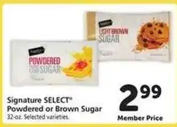 Safeway Signature Select Powdered or Brown Sugar offer