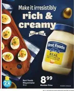 Safeway Best Foods Mayonnaise offer