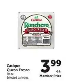 Safeway Cacique Queso Fresco offer
