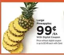 Kroger Large Pineapples offer