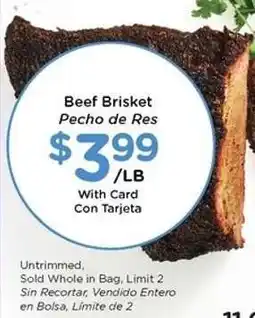 Kroger Beef Brisket offer