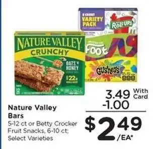 Kroger Nature Valley Bars offer