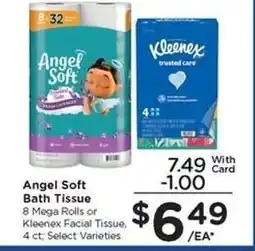 Kroger Angel Soft Bath Tissue offer