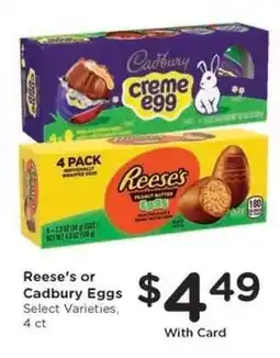 Kroger Reese's or Cadbury Eggs offer