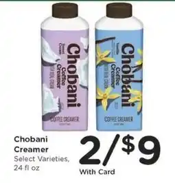 Kroger Chobani Creamer offer