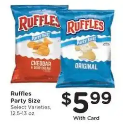 Kroger Ruffles Party Size offer