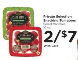 Kroger Private Selection Snacking Tomatoes offer