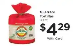 Kroger Guerrero Tortillas offer