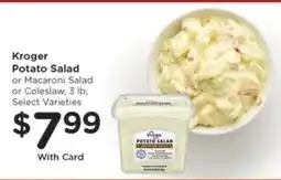 Kroger Kroger Potato Salad offer