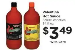 Kroger Valentina Hot Sauce offer