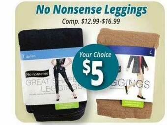 Ocean State Job Lot No Nonsense Leggings offer