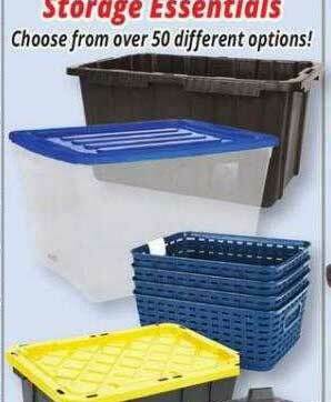 Ocean State Job Lot Storage Essentials offer